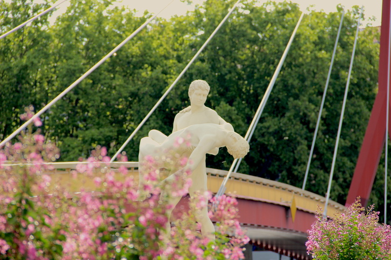 Statue à lyon